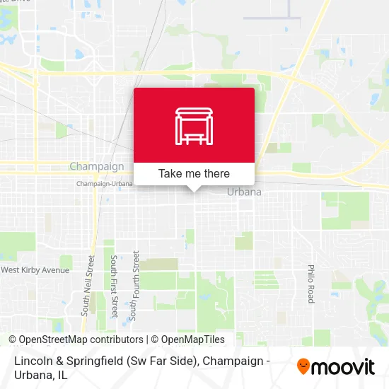 Mapa de Lincoln & Springfield (Sw Far Side)