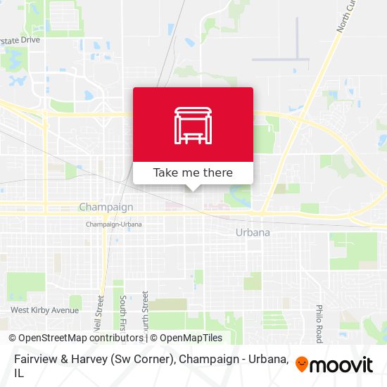 Fairview & Harvey (Sw Corner) map