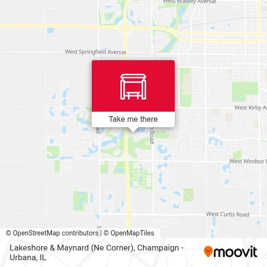 Lakeshore & Maynard (Ne Corner) map