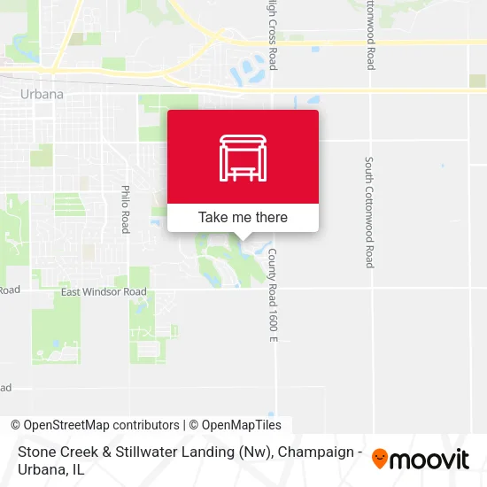 Mapa de Stone Creek & Stillwater Landing (Nw)
