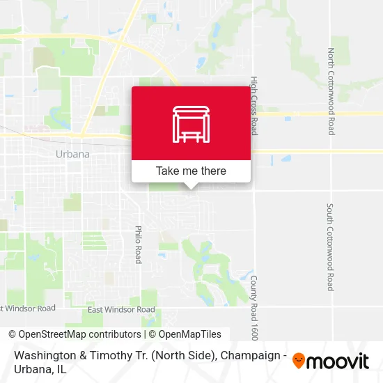 Mapa de Washington & Timothy Tr. (North Side)