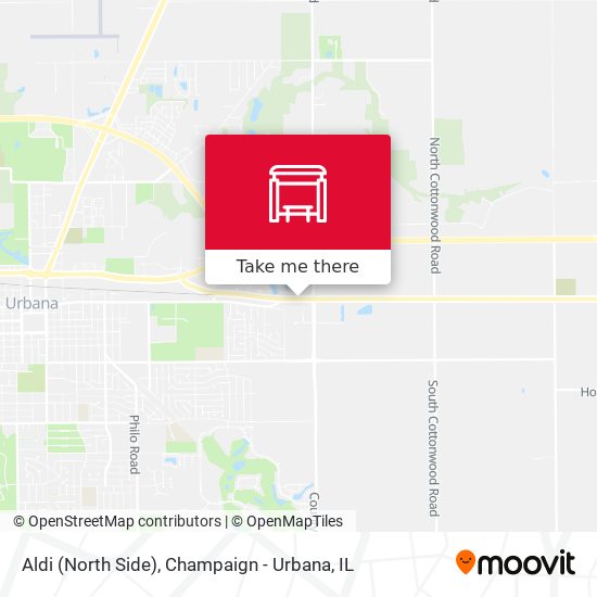 Aldi (North Side) map