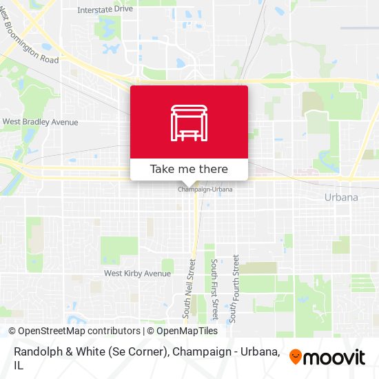 Randolph & White (Se Corner) map