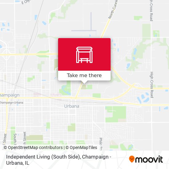 Independent Living (South Side) map