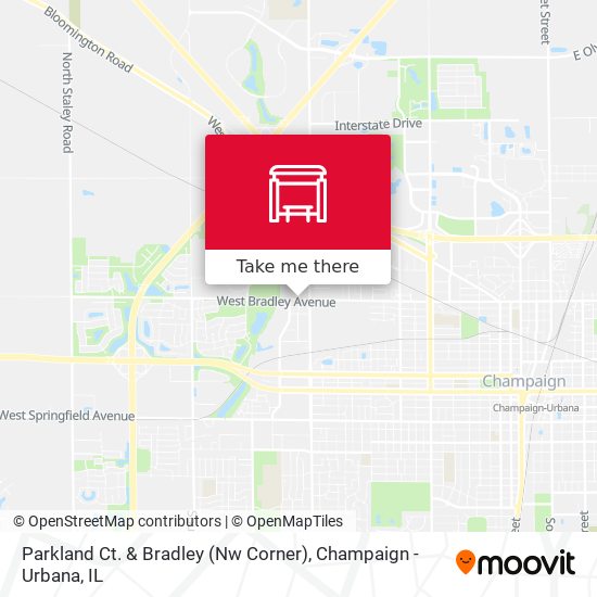 Parkland Ct. & Bradley (Nw Corner) map