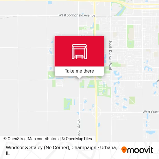 Mapa de Windsor & Staley (Ne Corner)