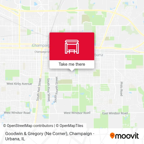 Goodwin & Gregory (Ne Corner) map