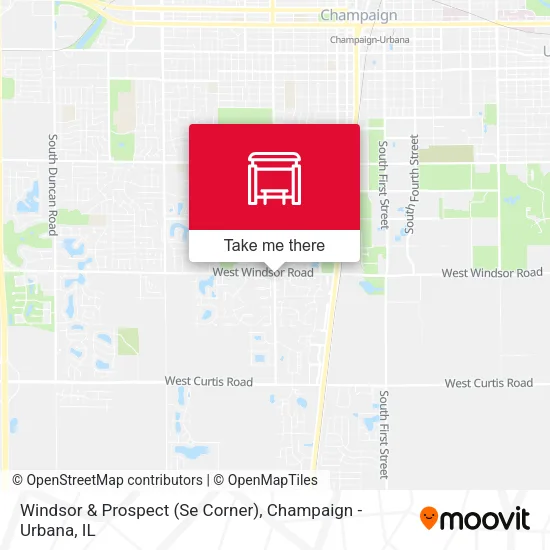 Mapa de Windsor & Prospect (Se Corner)