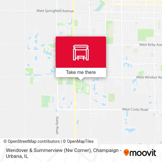 Mapa de Wendover & Summerview (Nw Corner)