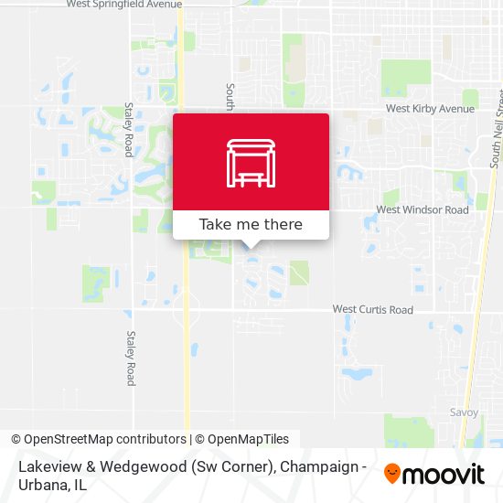 Lakeview & Wedgewood (Sw Corner) map