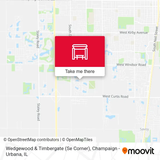Mapa de Wedgewood & Timbergate (Se Corner)