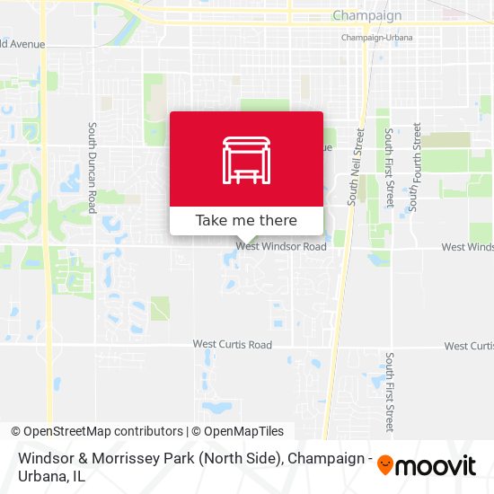 Windsor & Morrissey Park (North Side) map