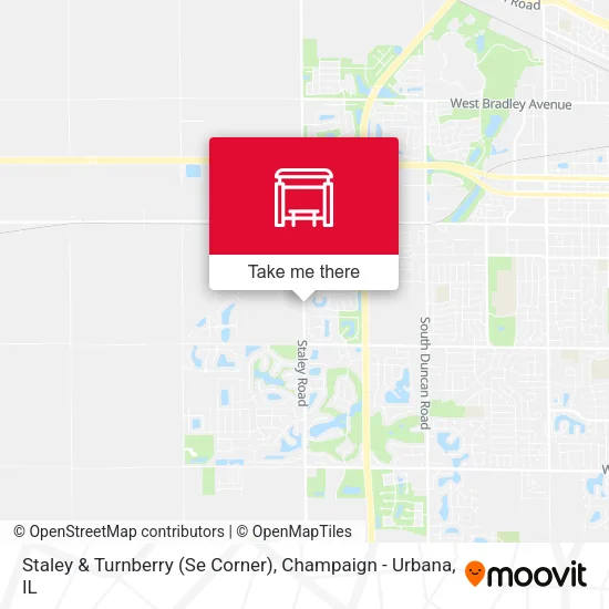 Mapa de Staley & Turnberry (Se Corner)