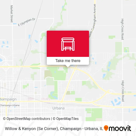 Mapa de Willow & Kenyon (Se Corner)