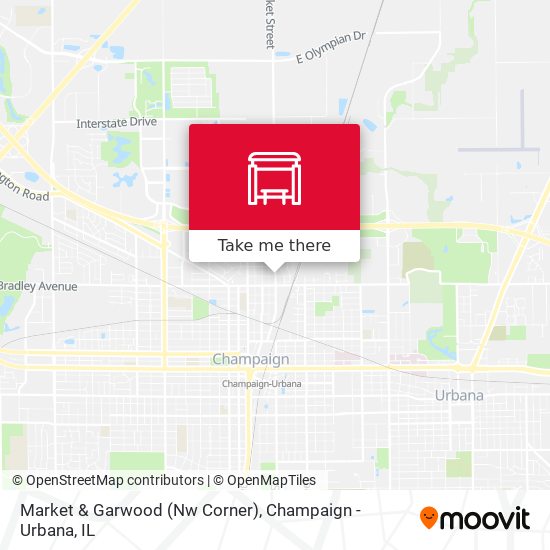 Market & Garwood (Nw Corner) map