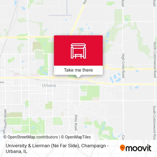 Mapa de University & Lierman (Ne Far Side)
