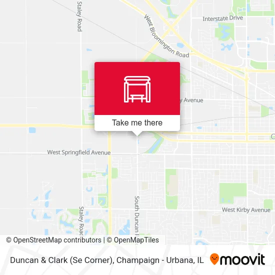 Mapa de Duncan & Clark (Se Corner)