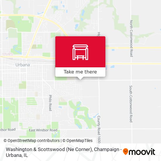 Washington & Scottswood (Ne Corner) map