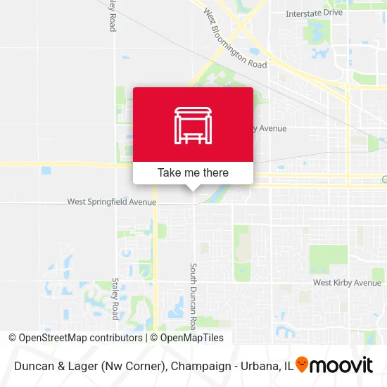 Mapa de Duncan & Lager (Nw Corner)