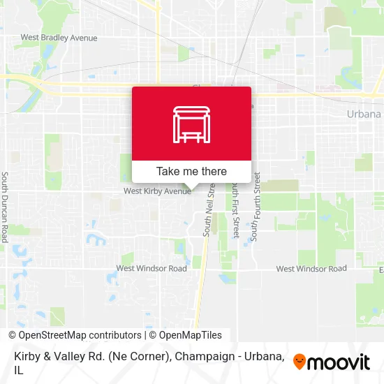 Mapa de Kirby & Valley Rd. (Ne Corner)