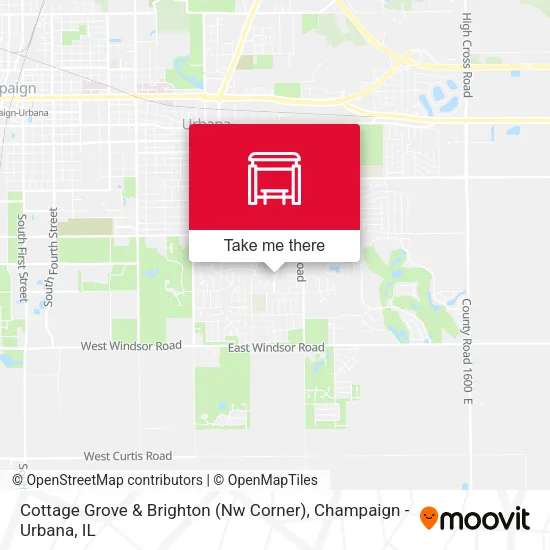 Cottage Grove & Brighton (Nw Corner) map