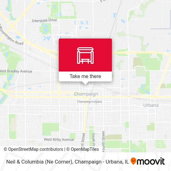 Mapa de Neil & Columbia (Ne Corner)