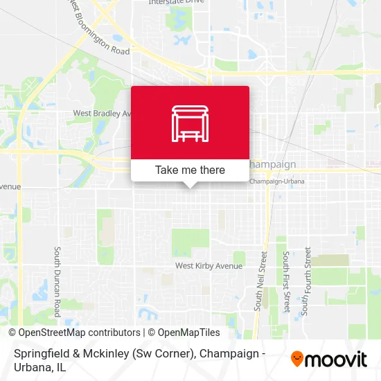 Springfield & Mckinley (Sw Corner) map