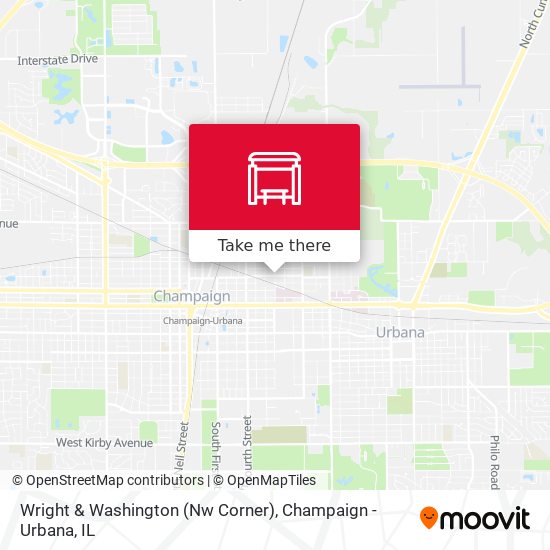 Wright & Washington (Nw Corner) map