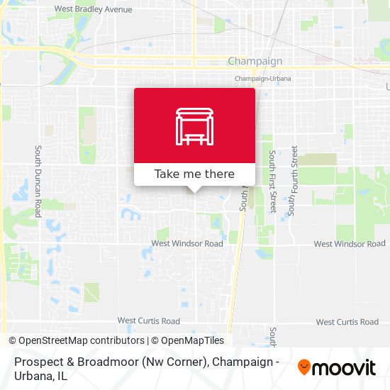 Prospect & Broadmoor (Nw Corner) map