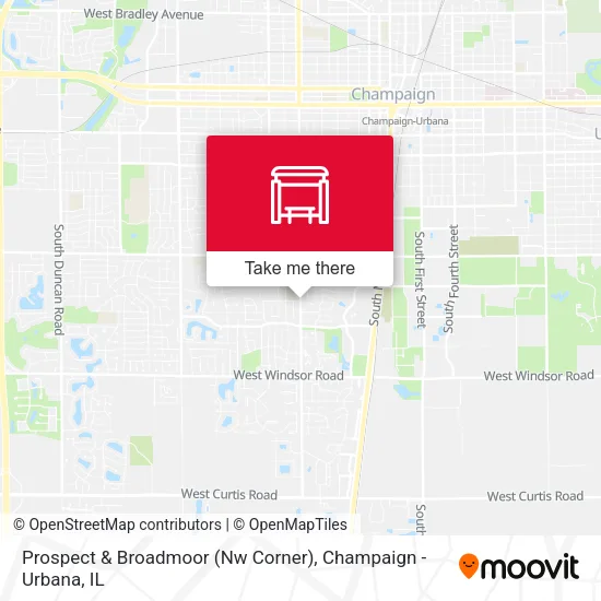Mapa de Prospect & Broadmoor (Nw Corner)