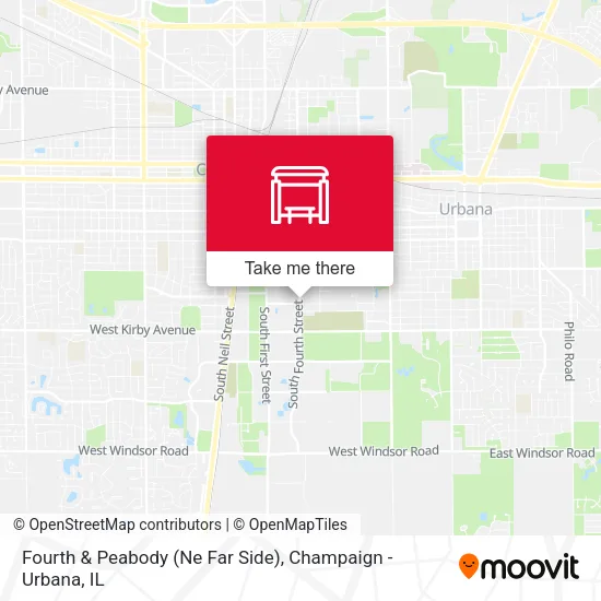 Mapa de Fourth & Peabody (Ne Far Side)