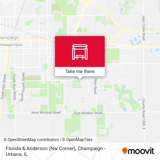 Florida & Anderson (Nw Corner) map
