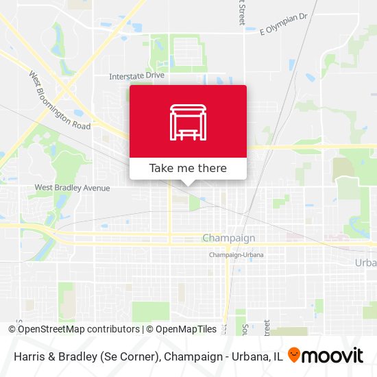 Harris & Bradley (Se Corner) map