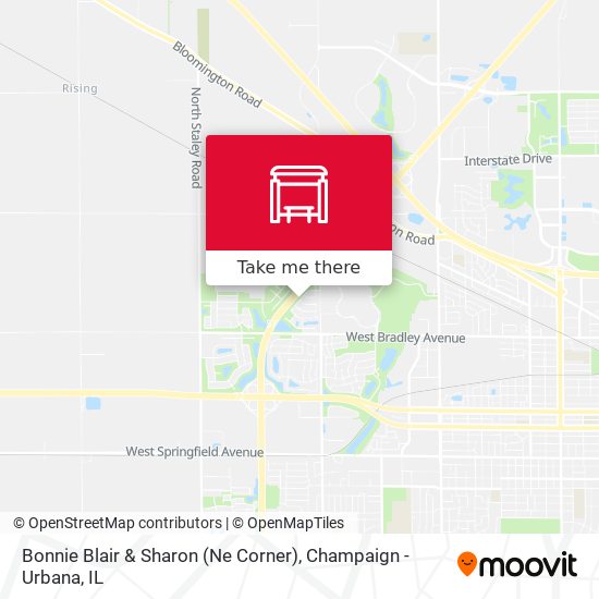 Bonnie Blair & Sharon (Ne Corner) map