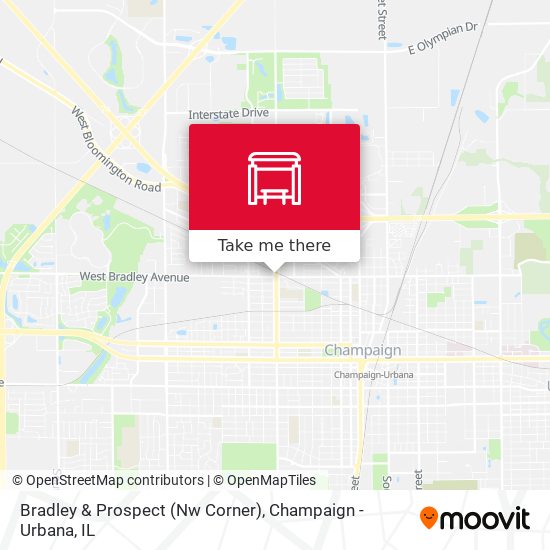 Bradley & Prospect (Nw Corner) map