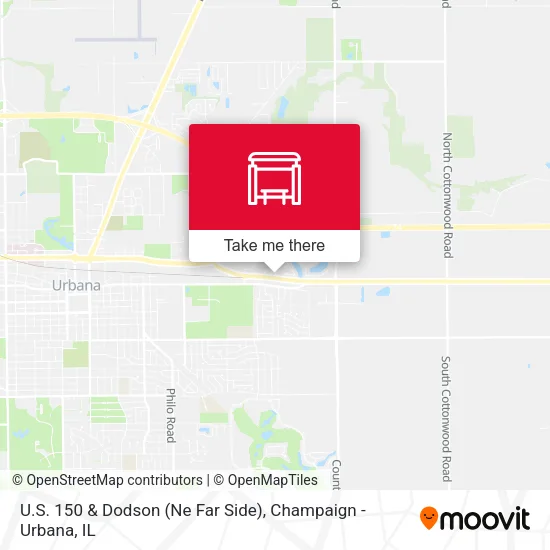 Mapa de U.S. 150 & Dodson (Ne Far Side)