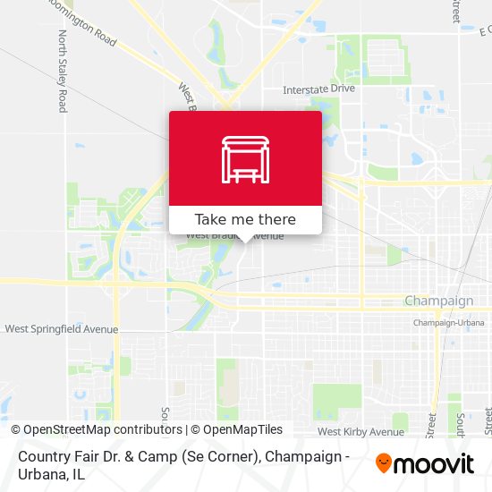 Country Fair Dr. & Camp (Se Corner) map