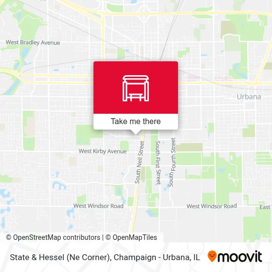 State & Hessel (Ne Corner) map
