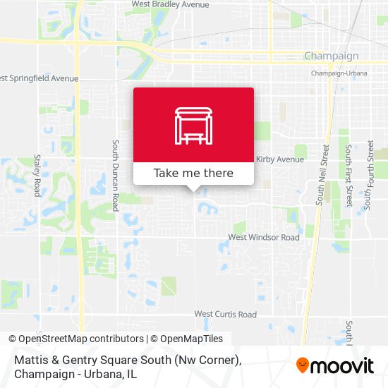 Mapa de Mattis & Gentry Square South (Nw Corner)