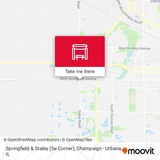 Springfield & Staley (Se Corner) map