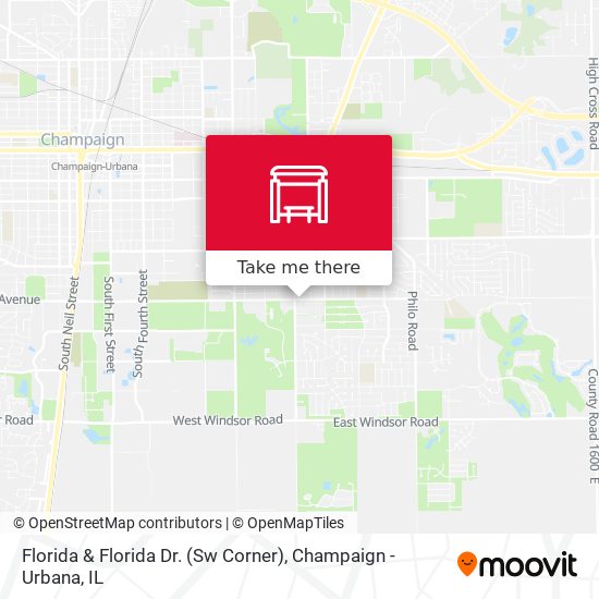 Florida & Florida Dr. (Sw Corner) map