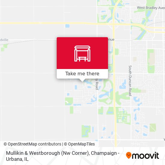 Mullikin & Westborough (Nw Corner) map