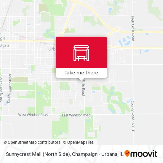 Mapa de Sunnycrest Mall (North Side)