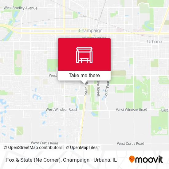 Fox & State (Ne Corner) map