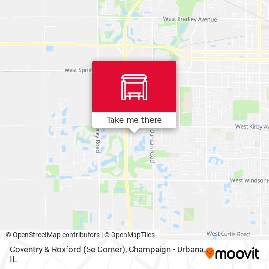 Mapa de Coventry & Roxford (Se Corner)