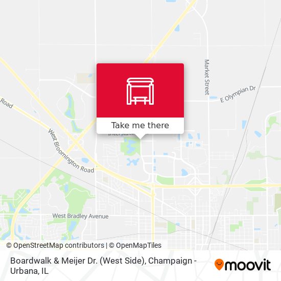 Boardwalk & Meijer Dr. (West Side) map