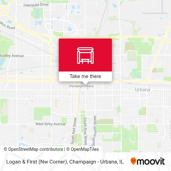 Logan & First (Nw Corner) map