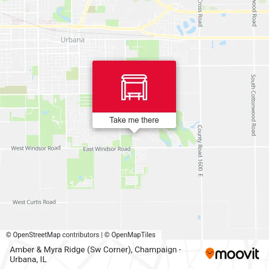 Amber & Myra Ridge (Sw Corner) map
