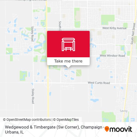 Mapa de Wedgewood & Timbergate (Sw Corner)