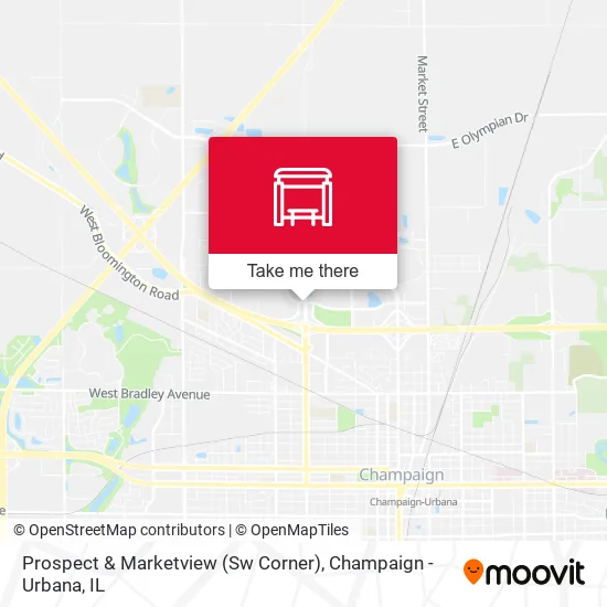 Prospect & Marketview (Sw Corner) map